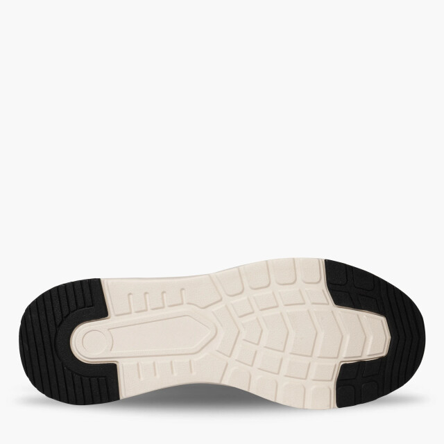 Q1905 Sneaker kampen beige/legergroen/zwart