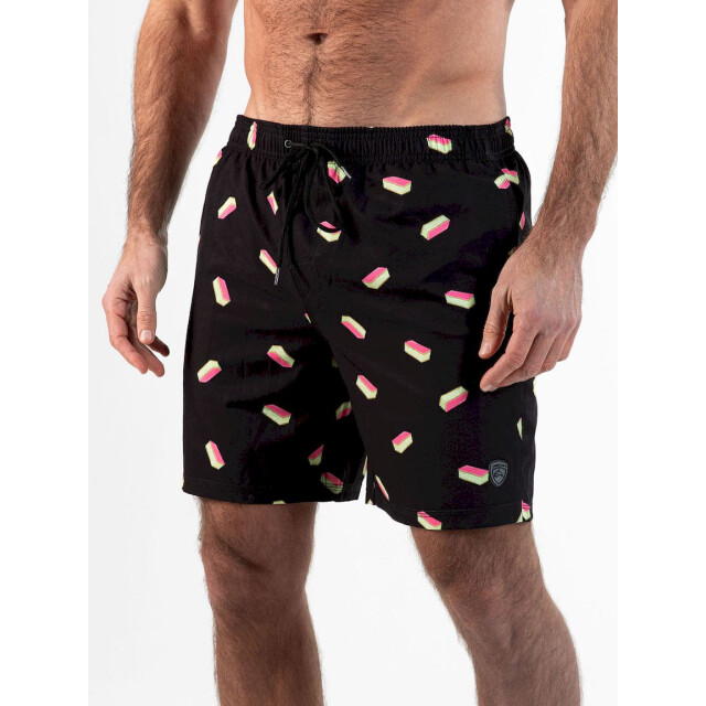 Falcon dray board short heren zuurstokrose