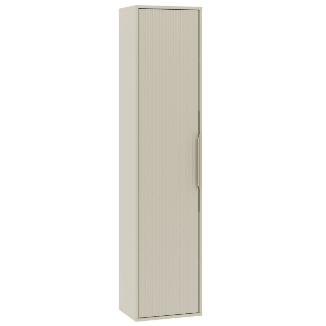 Badplaats Badkamerkast rimini 38 x 33 x 170 cm beige hangende kolomkast met