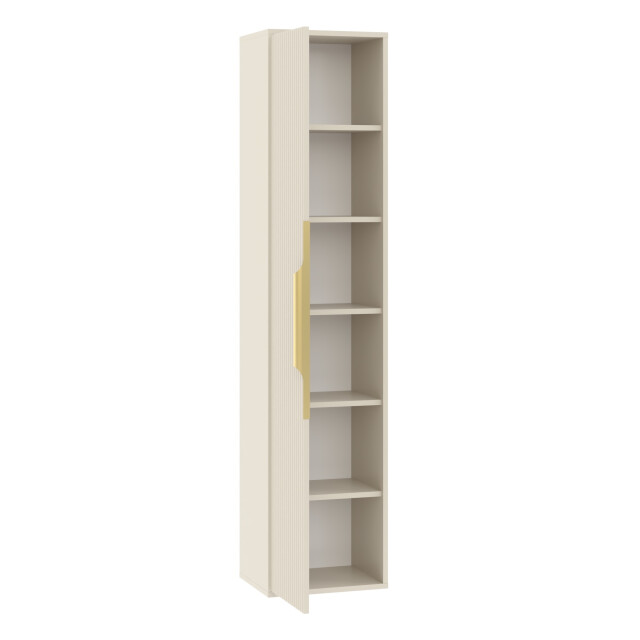 Badplaats Badkamerkast rimini 38 x 33 x 170 cm beige hangende kolomkast met