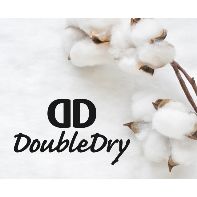 DoubleDry Hotel badhanddoeken 70 x 140 cm – set van 3 – 100% katoen 500 g/m2 –