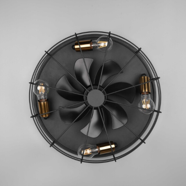 Ventiluxe Plafondventilator sam met verlichting – Ø48cm – 3 snelheden – afstandsbediening –