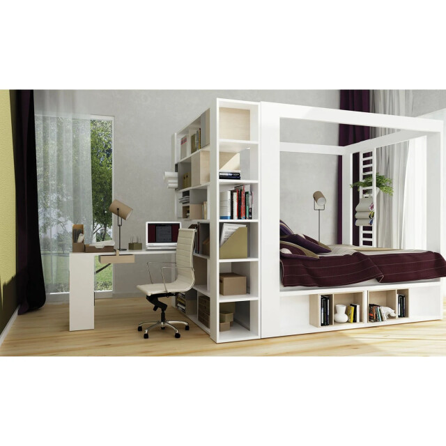 CaliCosy Boekenkast met meerdere opbergmogelijkheden h206 cm 4you