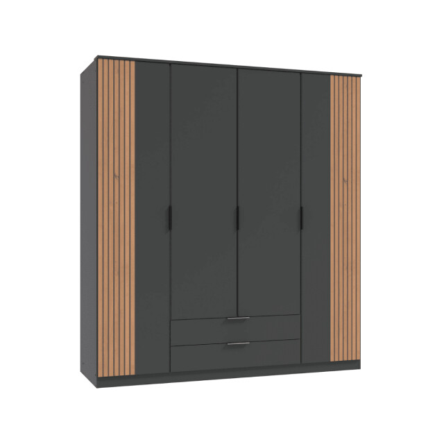 CaliCosy Kast 4 draaideuren en 2 laden l180 cm luebeck