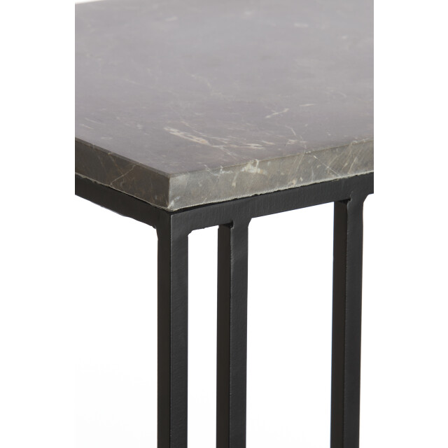 Light & Living bijzettafel roshan 41x31x66cm -