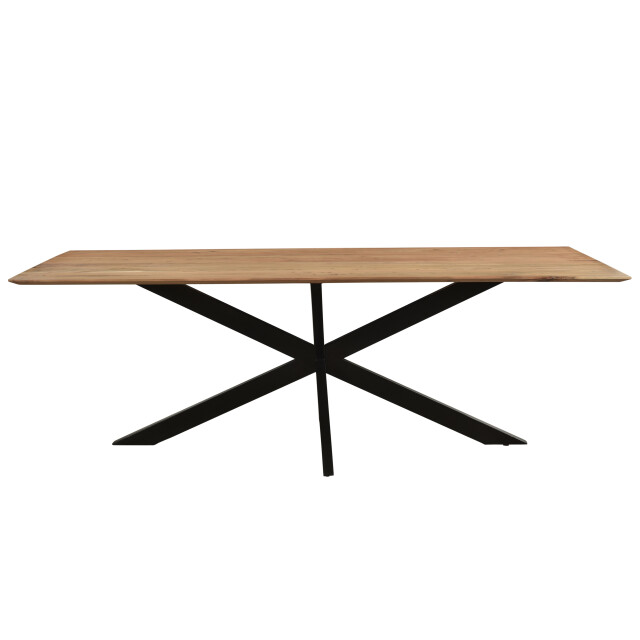 Livingfurn eetkamertafel oslo acasia hout 220 cm -