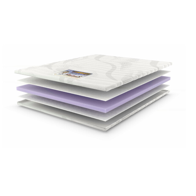 NachtrustOnline Comforter|topper nasa-visco-traagschuim topmatras|6,5cm dik|cooltouch visco