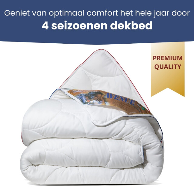 Avenue geavanceerd 4 seizoenen dekbed 260x220 cm anti allergie dekbed met