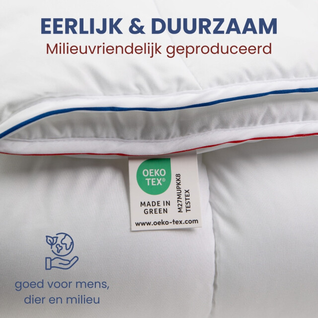 Avenue geavanceerd 4 seizoenen dekbed 260x220 cm anti allergie dekbed met