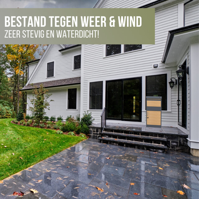 4gardenz ® staande pakketbrievenbus xxl met slot pakketbox extra groot