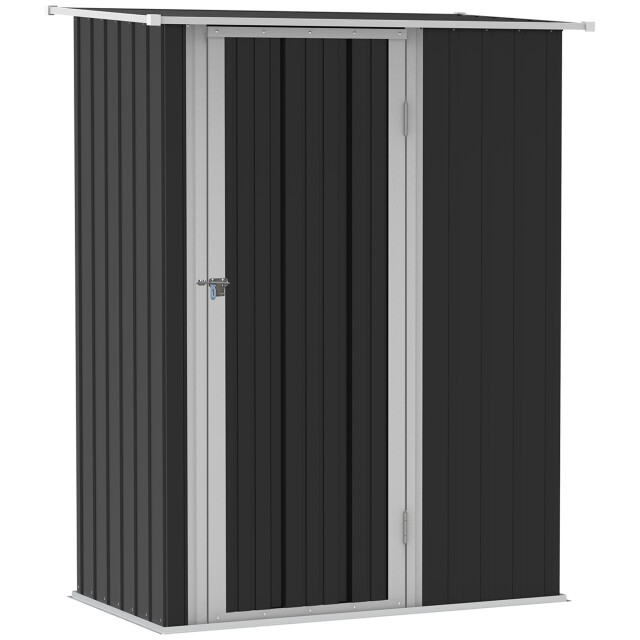 4goodz Outsunny stalen tuinkast balkonkast 84x142x189 cm -