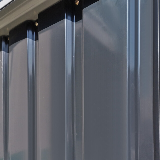 4goodz Outsunny stalen tuinkast balkonkast 84x142x189 cm -