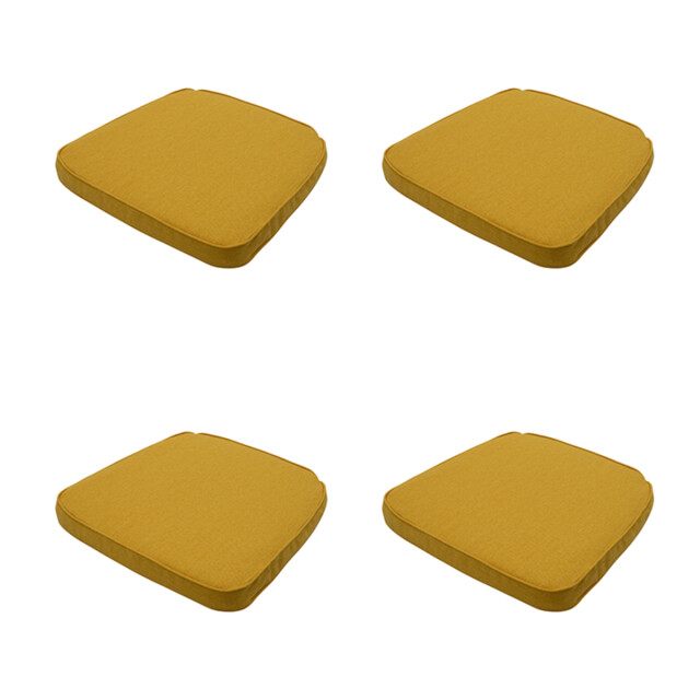 Madison wickerkussen 48x48 - beige recycled canvas 4 stuks