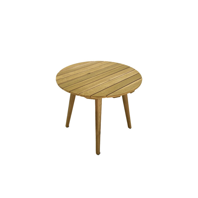 SenS-Line lissabon sidetable rond - acaciahout 47x47x55cm