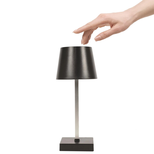 Casa di Elturo Led diner tafellamp touch bediening dimbaar (werkt op batterijen)