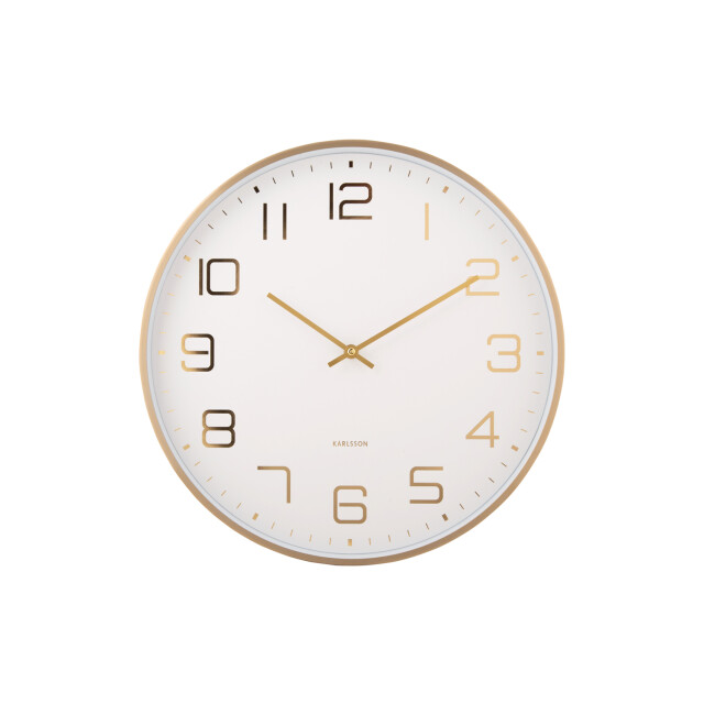 Karlsson wandklok elegance glow - Ø40cm