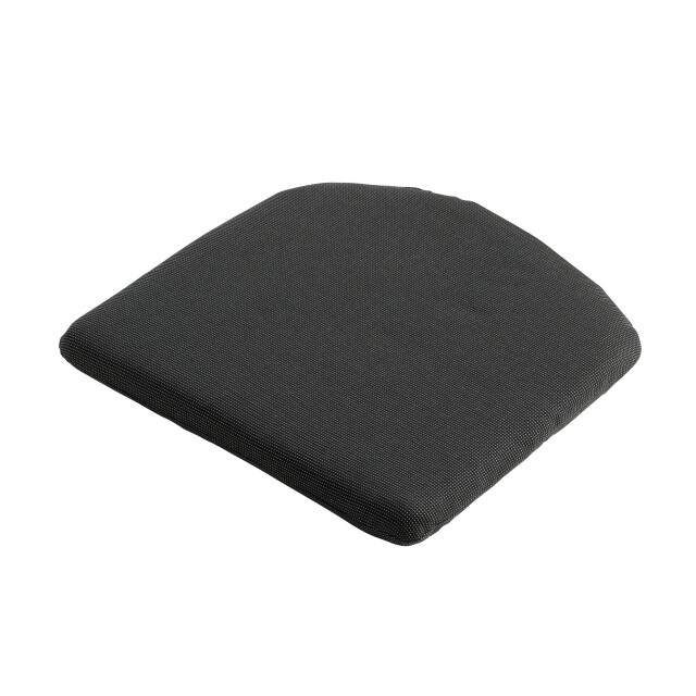 Madison Zitkussen rib black 46x48 - 4 stuks