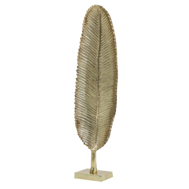 Light & Living ornament leaf 14x8x56cm -