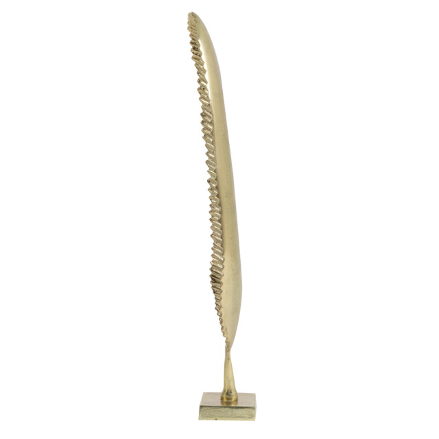 Light & Living ornament leaf 14x8x56cm -