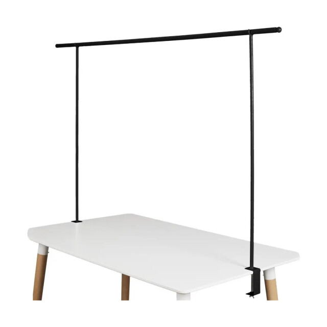 WDMT Verstelbare tafelklem 137 tot 250 x 6 x 8,5 cm mat zwart