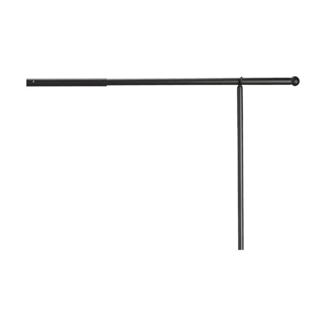 WDMT Verstelbare tafelklem 137 tot 250 x 6 x 8,5 cm mat zwart