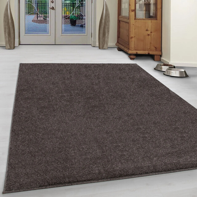 Muratap Basics effen vloerkleed laagpolig- 140x200 cm