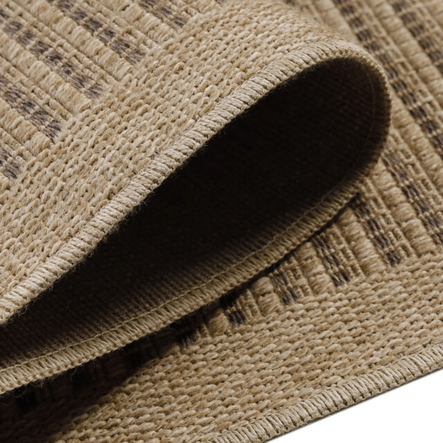 Muratap Natur vloerkleed bali buitenkleed sisal laagpolig indoor en outdoor beige 80x150 cm