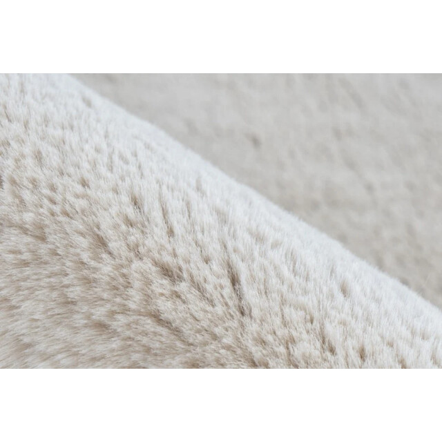 Muratap Heaven fluffy soft vloerkleed hoogpolig effen tapijt - 160 cm rond