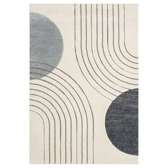Muratap Bonito supreme 3d laagpolig vloerkleed tapijt grijs- 120x170 cm