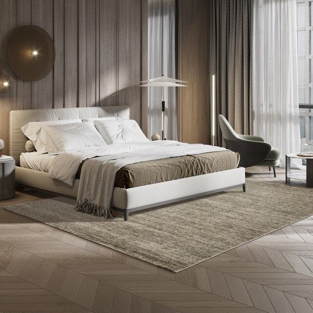 Muratap Relax oslo laagpolig effen vloerkleed modern tapijt - 200x200 cm