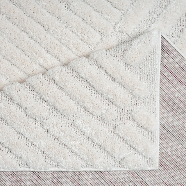 Muratap Vloerkleed focus feel hoogpolig fluffy scandinavisch - 80x300 cm