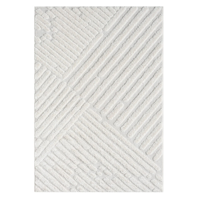 Muratap Vloerkleed focus feel hoogpolig fluffy scandinavisch - 80x300 cm