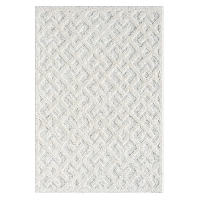 Muratap Vloerkleed focus solid hoogpolig fluffy scandinavisch - 120x170 cm
