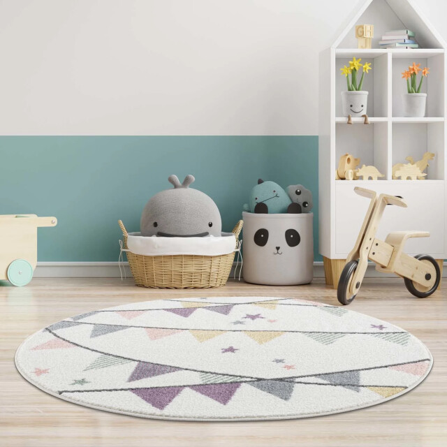 Muratap Vloerkleed laagpolig anime kids creme- 160x230 cm
