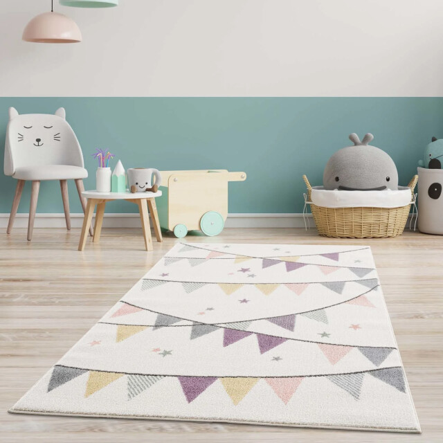 Muratap Vloerkleed laagpolig anime kids creme- 160x230 cm