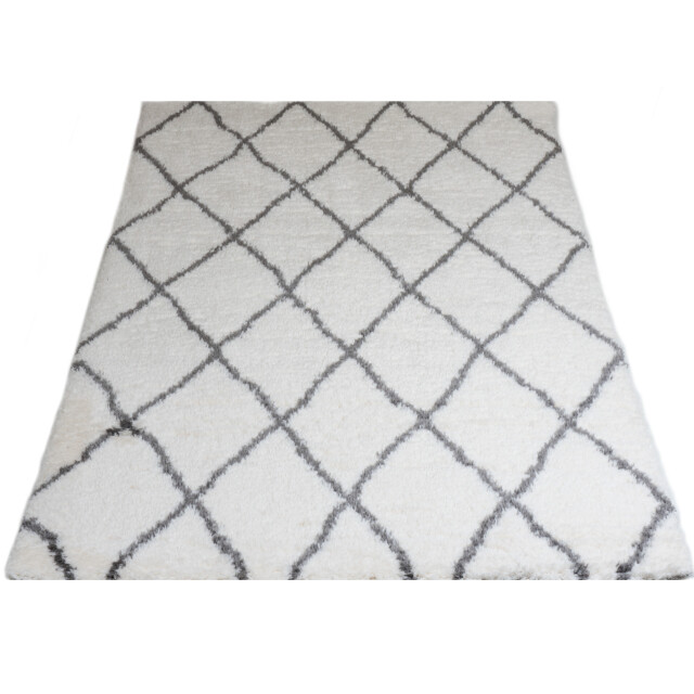 Veer Carpets Vloerkleed jeffie cream 140 x 200 cm