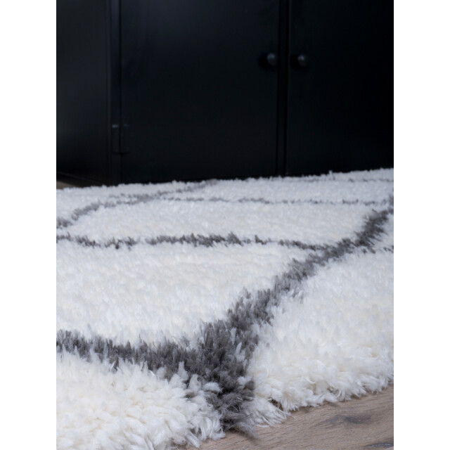 Veer Carpets Vloerkleed jeffie cream 140 x 200 cm