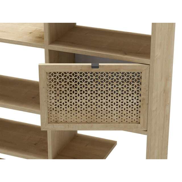 CaliCosy Plankenrek 3 deuren en metalen poten inca h160 cm