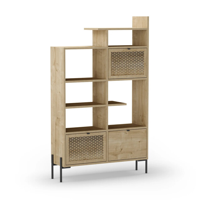 CaliCosy Plankenrek 3 deuren en metalen poten inca h160 cm