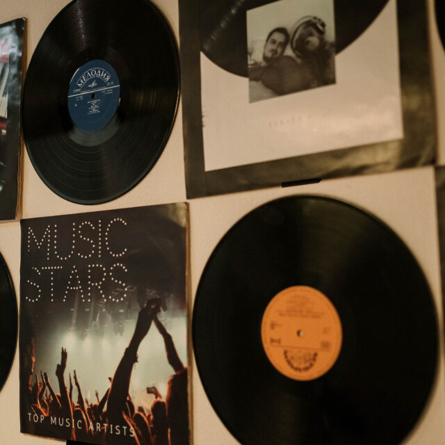 Melvy Lp houders freddie 6st zwart