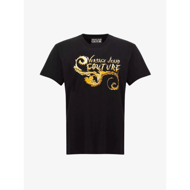 Versace Jeans Heren shirt zwart goud