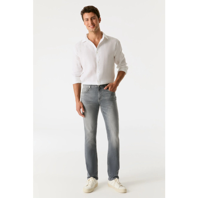 Cup of Joe Lance heren straight-fit jeans light grey