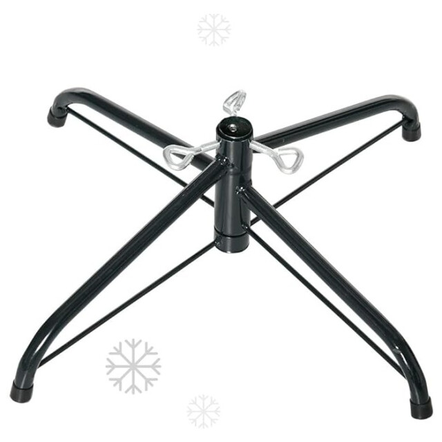 Homcom Kunstkerstboom smal met metalen standaard 210 cm Ø81 cm