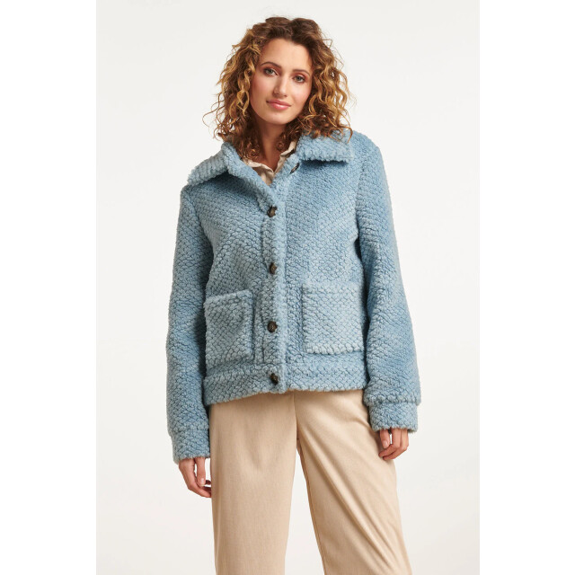 Smashed Lemon 23622 kort licht teddy damesjas |