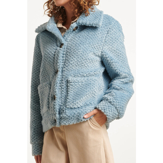 Smashed Lemon 23622 kort licht teddy damesjas |