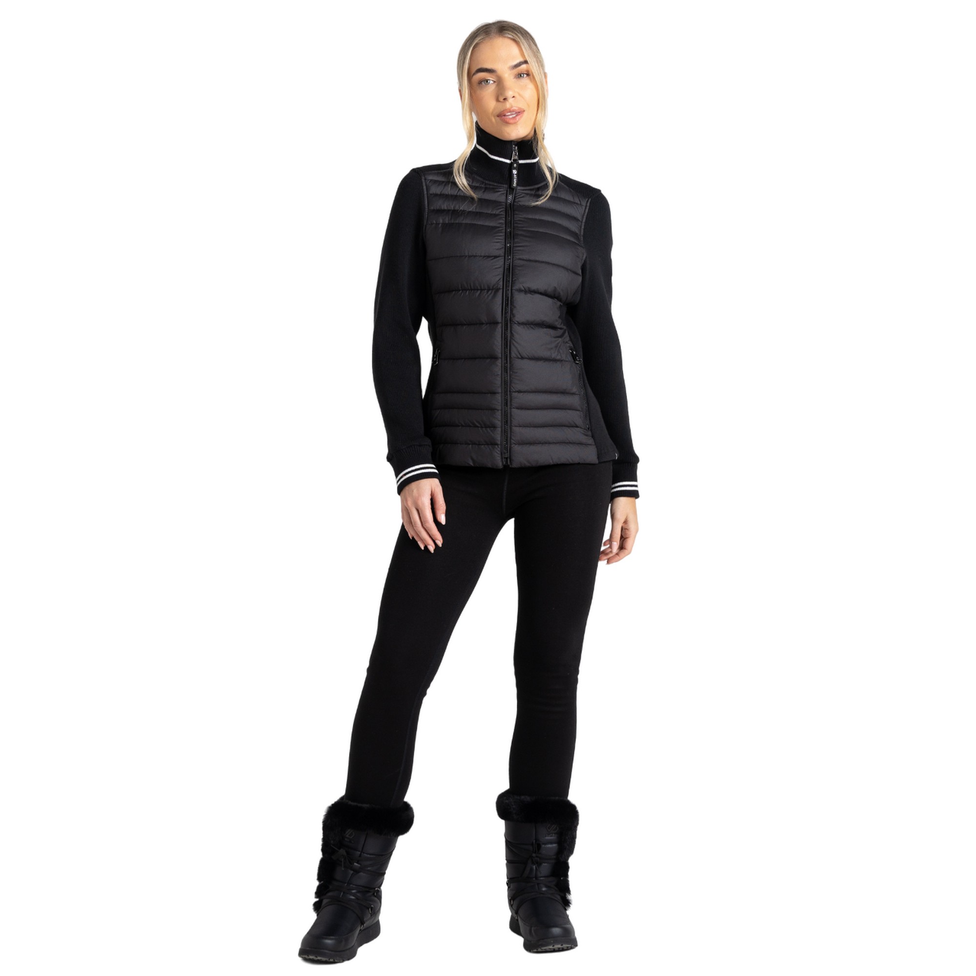 Dare2b Dames icy hybrid gewatteerd jack