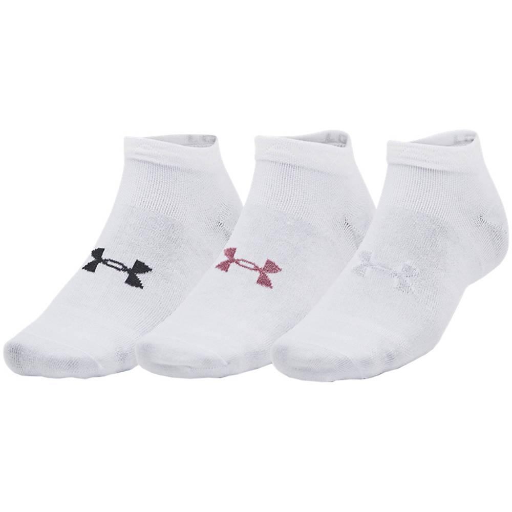 Under Armour Essentiële laag uitgesneden sokken voor volwassenen (pak van 3)