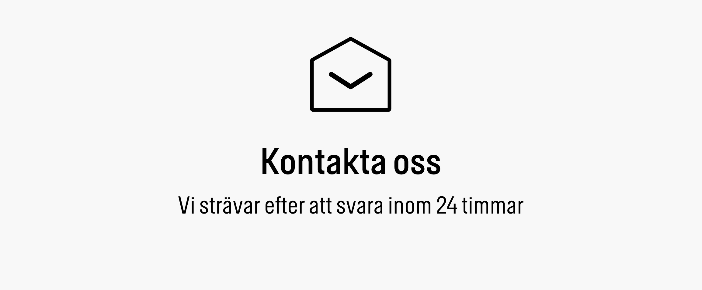 Kontakta oss  