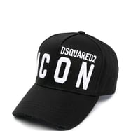 DSQUARED2 logo キャップ Dsquared2 Herren ICON Logo Cap Schwarz