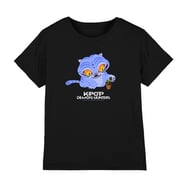 K-Pop Demon Hunters - Cute Derpy Tiger Cartoon Kids T Shirt